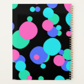 Bubble Abstract Patroon Planner (Achterkant)