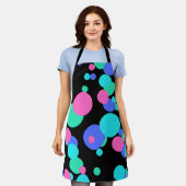 Bubble Abstract Patroon Schort (Gedragen)