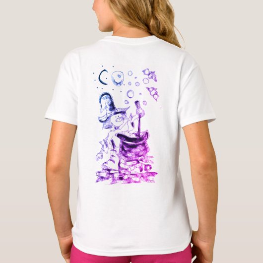 Bubble and Boil - het is Halloween T-shirt (Achterkant)