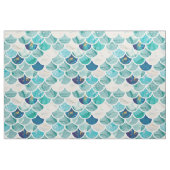 Bubble Aqua turquoise marmer mermaid fish scales Stof (Fat Quarter)