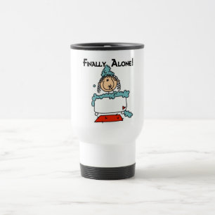 Bubble Bad Stickfiguur T-shirts en cadeaus Reisbeker