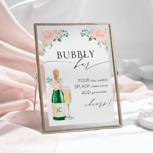 Bubble Bar Bridal Showe Foto Afdruk