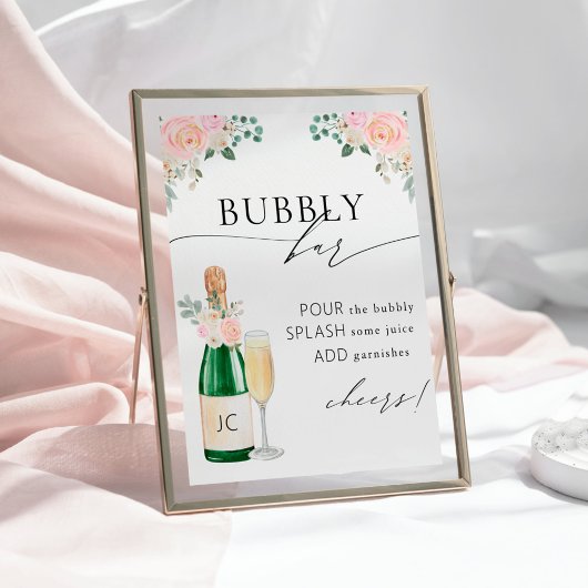 Bubble Bar Bridal Showe Foto Afdruk