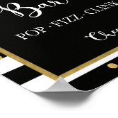 Bubble Bar Pop Fizz Clink Sign. Poster (Hoek)