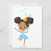 Bubble Bash Birthday Invitation Kaart (Voorkant)