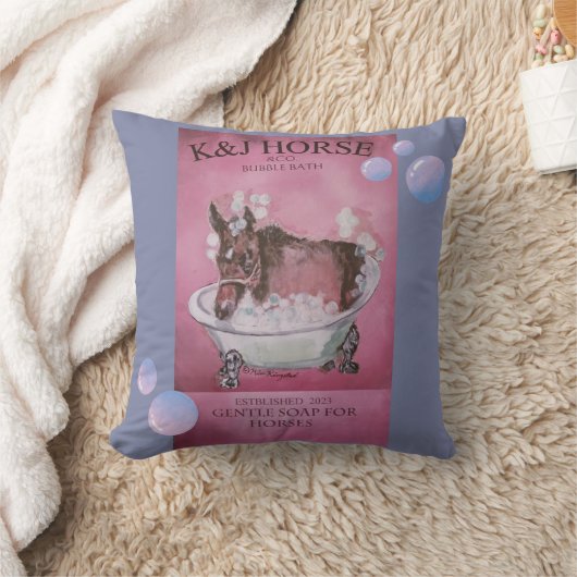 BUBBLE BATH ADD I DESIGNED Fleece Blanket Kussen (Deken)