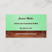 Bubble Bath Dogs Visitekaartjes (Achterkant)