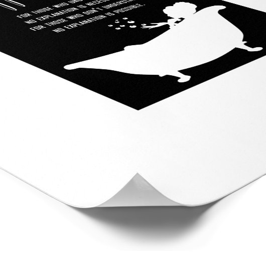 Bubble Bath Gelukkig Poster (Hoek)