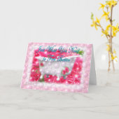 Bubble Bath Get Well-customize Kaart (Gele Bloem)
