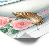 Bubble Bath Hond Poster (Hoek)