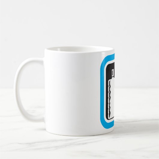 Bubble Bath Icon Coffee Mok (Links)