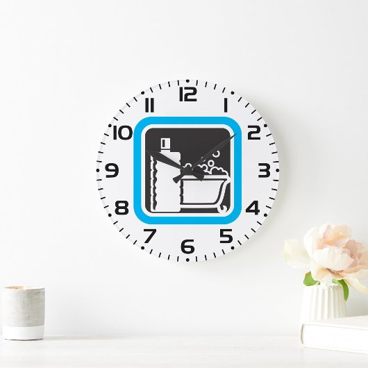 Bubble Bath Icon Relaxing Bathroom Spa Grote Klok