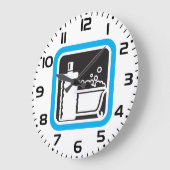 Bubble Bath Icon Relaxing Bathroom Spa Grote Klok (Hoek)