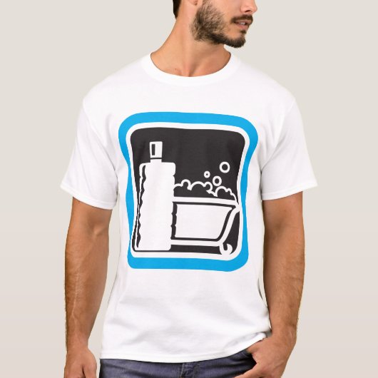 Bubble Bath Icon T-Shirt (Voorkant)