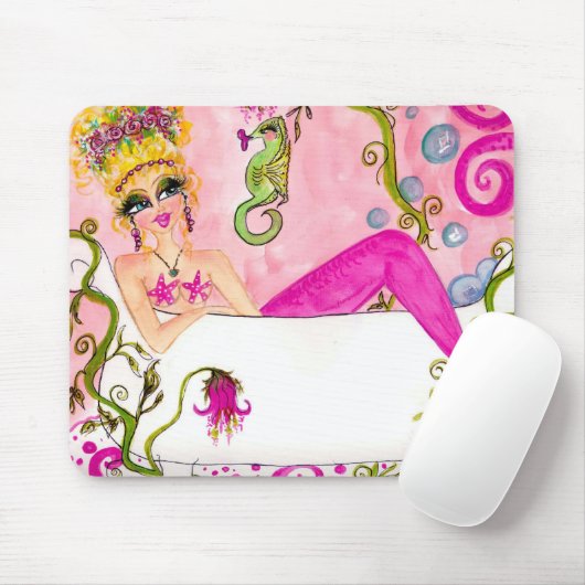 Bubble Bath Mermaid Muismat (Met muis)