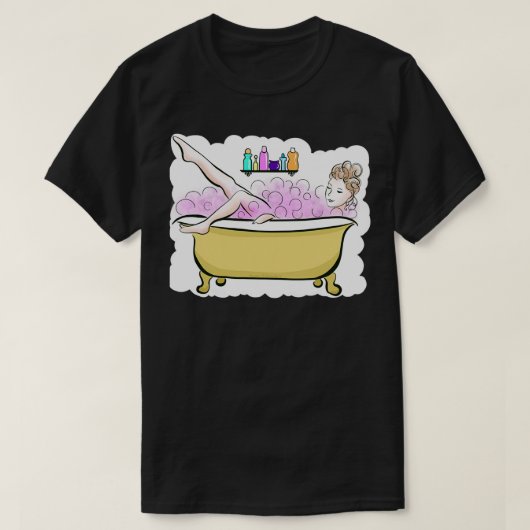 Bubble Bath T-shirt (Design voorkant)
