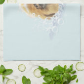 Bubble Bath Theedoek (Gevouwen)