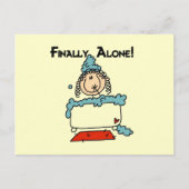 Bubble Bath Tshirts and Gifts Briefkaart (Voorkant)