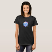 Bubble Bathtub Relaxbath Bombs Enthusiast T-shirt (Voorkant volledig)