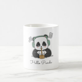 Bubble Beats Panda Koffiemok