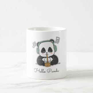 Bubble Beats Panda Koffiemok