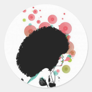 Bubble Bee Ronde Sticker