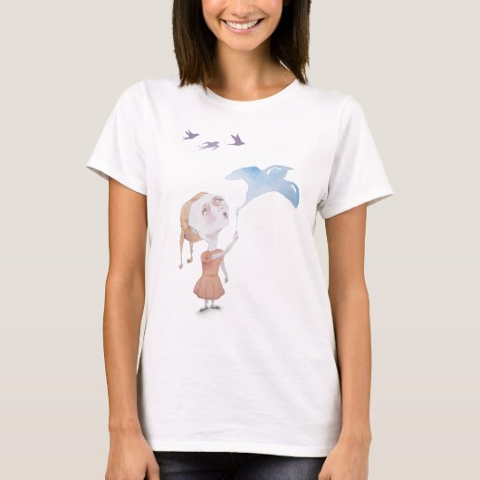 Bubble Bird T-shirt (Voorkant)