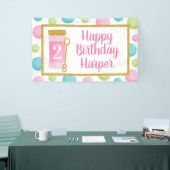 Bubble Birthday Banner, Bubble Happy Birthday Spandoek (Beurs)