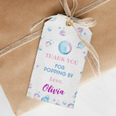Bubble Birthday Dank u Label Summer Party Cadeaulabel