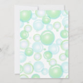 Bubble Birthday Kaart (Achterkant)