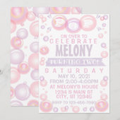 Bubble Birthday Kaart (Voorkant / Achterkant)