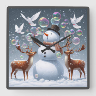 Bubble Blizzard klok