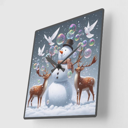 Bubble Blizzard klok (Hoek)