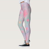 Bubble Bloom Garden – Pastel Floral Pattern for Gi Leggings (Links)