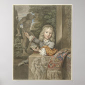 Bubble-Blowing Boy Poster (Voorkant)