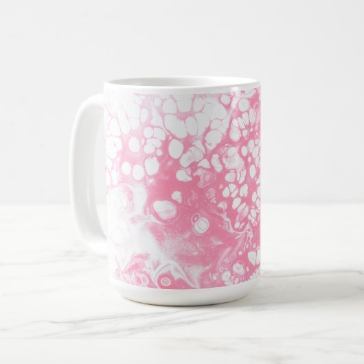 Bubble Blush Delight Koffiemok (Voorkant links)