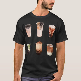 Bubble Boba Milk Tea Set T-shirt