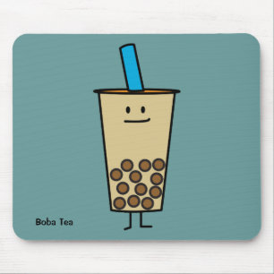 Bubble Boba Pearl Milk Tea Tapioca ballen Muismat