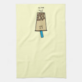 Bubble Boba Pearl Milk Tea Tapioca ballen Theedoek (Verticaal)