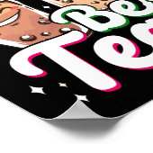 Bubble Boba Tea Bes Teas Beste vrienden Poster (Hoek)