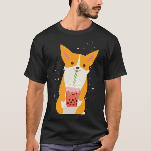 Bubble Boba Tea bubble in the T-shirt (Voorkant)