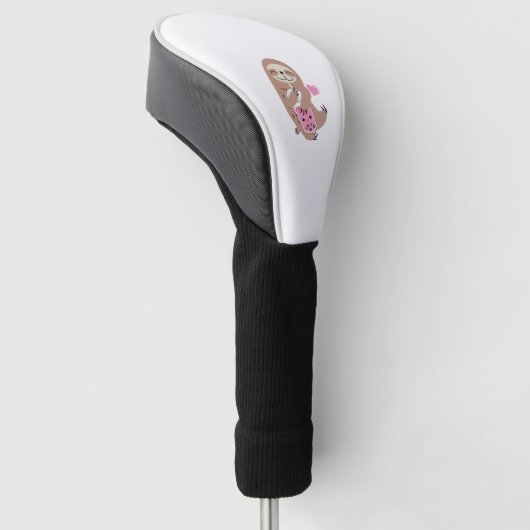 Bubble Boba Tea Golfheadcover (Schuin)
