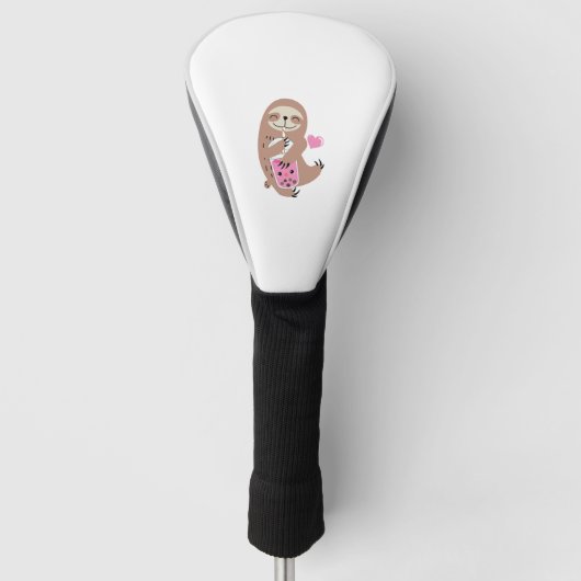Bubble Boba Tea Golfheadcover (Voorkant)