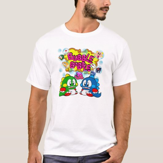 Bubble Bobble Retro. T-shirt (Voorkant)