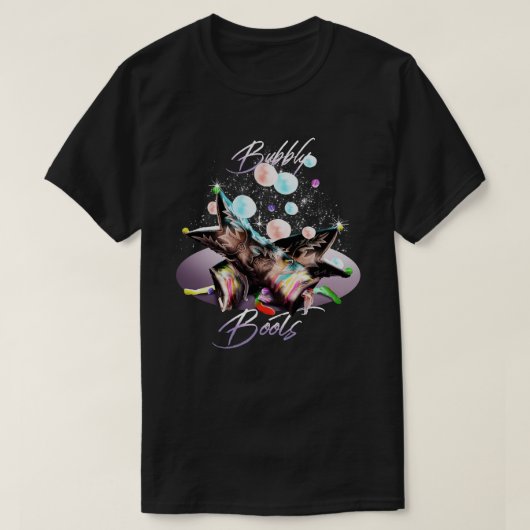 Bubble Boots T-shirt (Design voorkant)