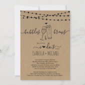 Bubble & Brew voordat ik een paar keer een douchet Kaart (Voorkant)