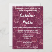 Bubble & Brunch & Glitter Roos Champagne Kaart (Achterkant)