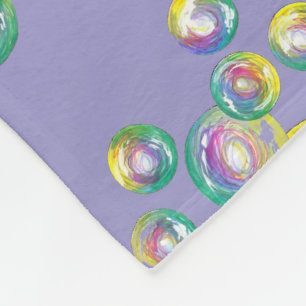 Bubble Bubble Wand Fleece Deken
