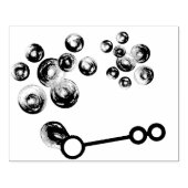 Bubble Bubble Wand Rubberstempel (Afrduk)