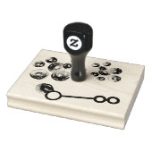 Bubble Bubble Wand Rubberstempel (Stempel)